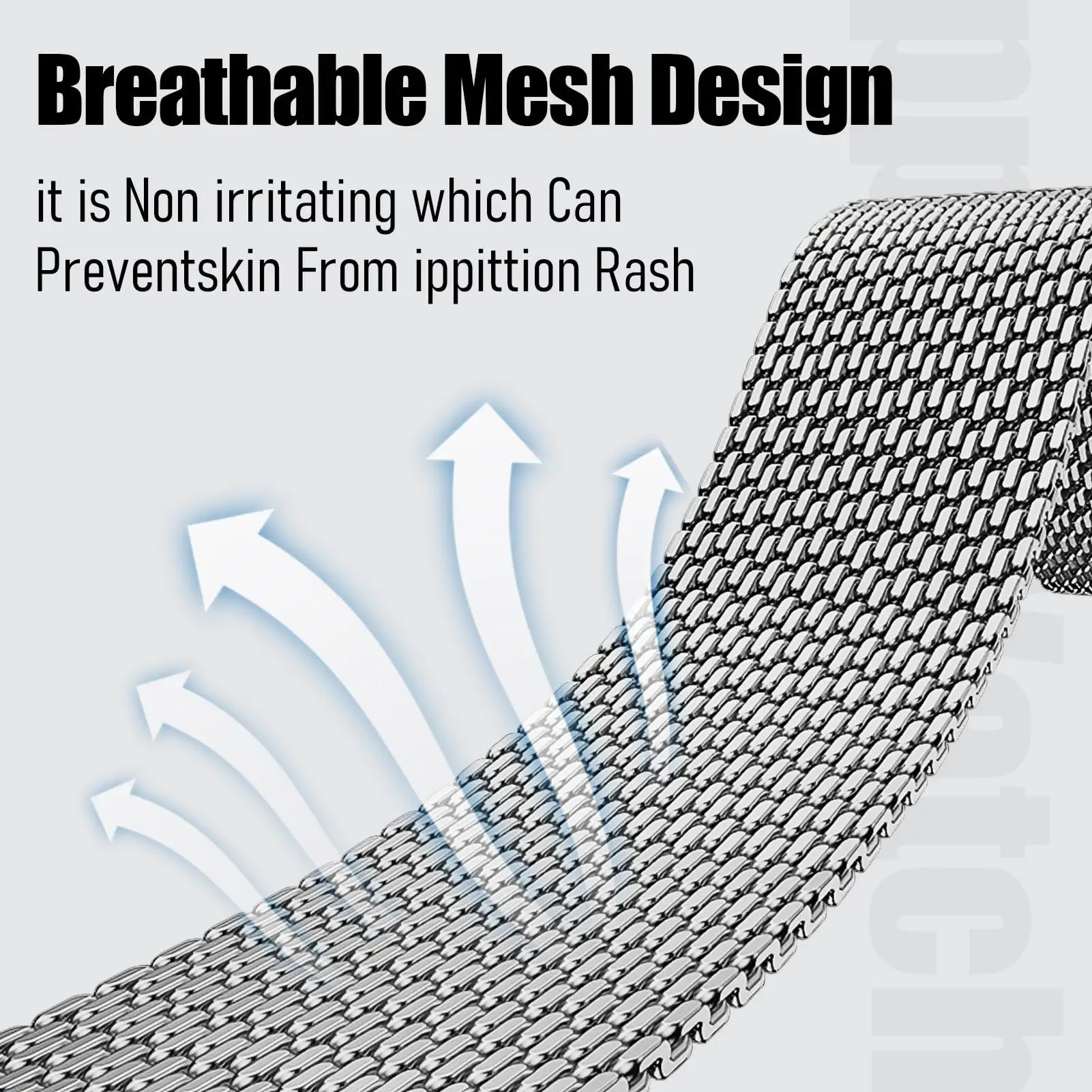 Steel Mesh Milanese Loop Strap - Mesh Coil Strip ulasan dan harga