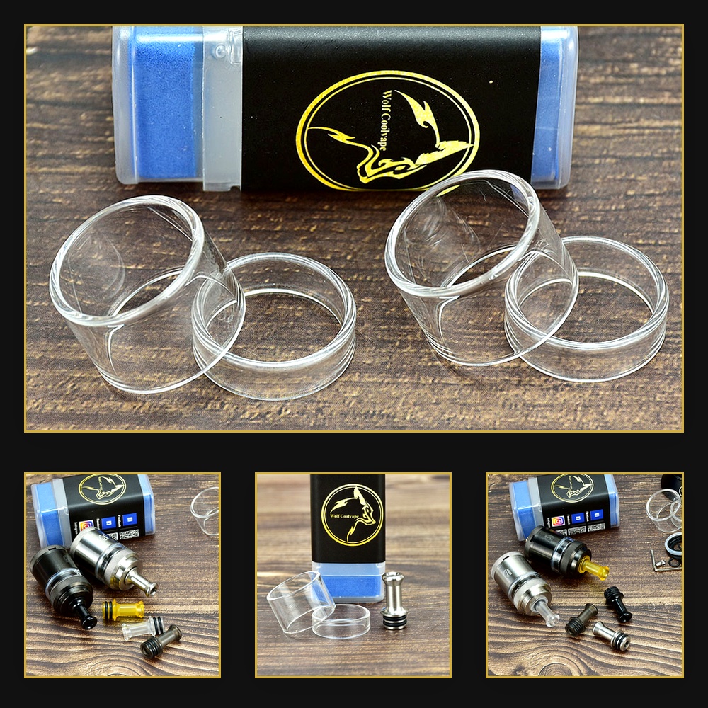 Berserker Mini V3 MTL Tank wit - Vaping Air ulasan dan harga
