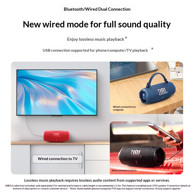 JBL CHARGE6 Water wading Scene - Anker Speaker Soundcore Boom 2 ulasan dan harga