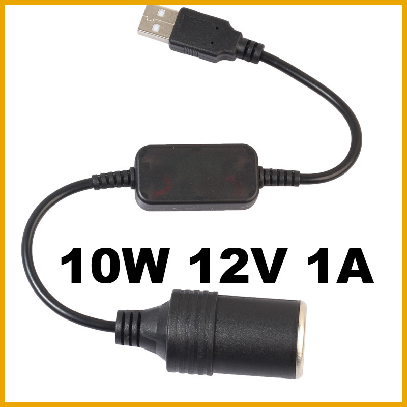 NEW 5V 2A USB To 12V Cigarette - Accessories For Vaping ulasan dan harga